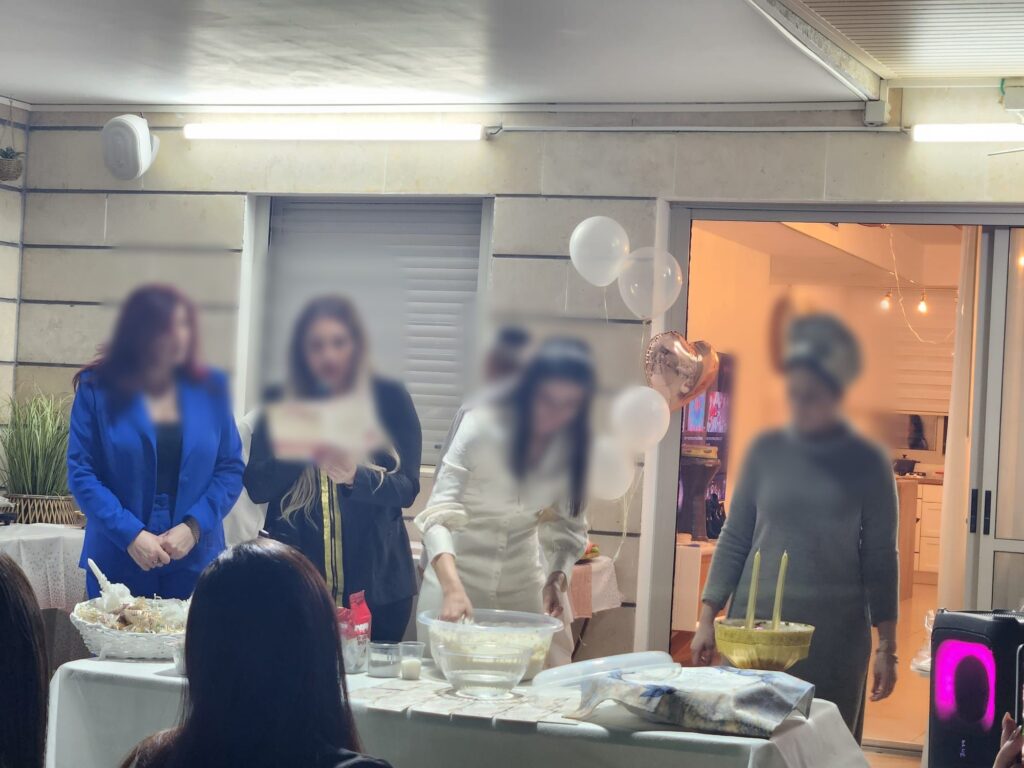 רבנית לערב הפרשה